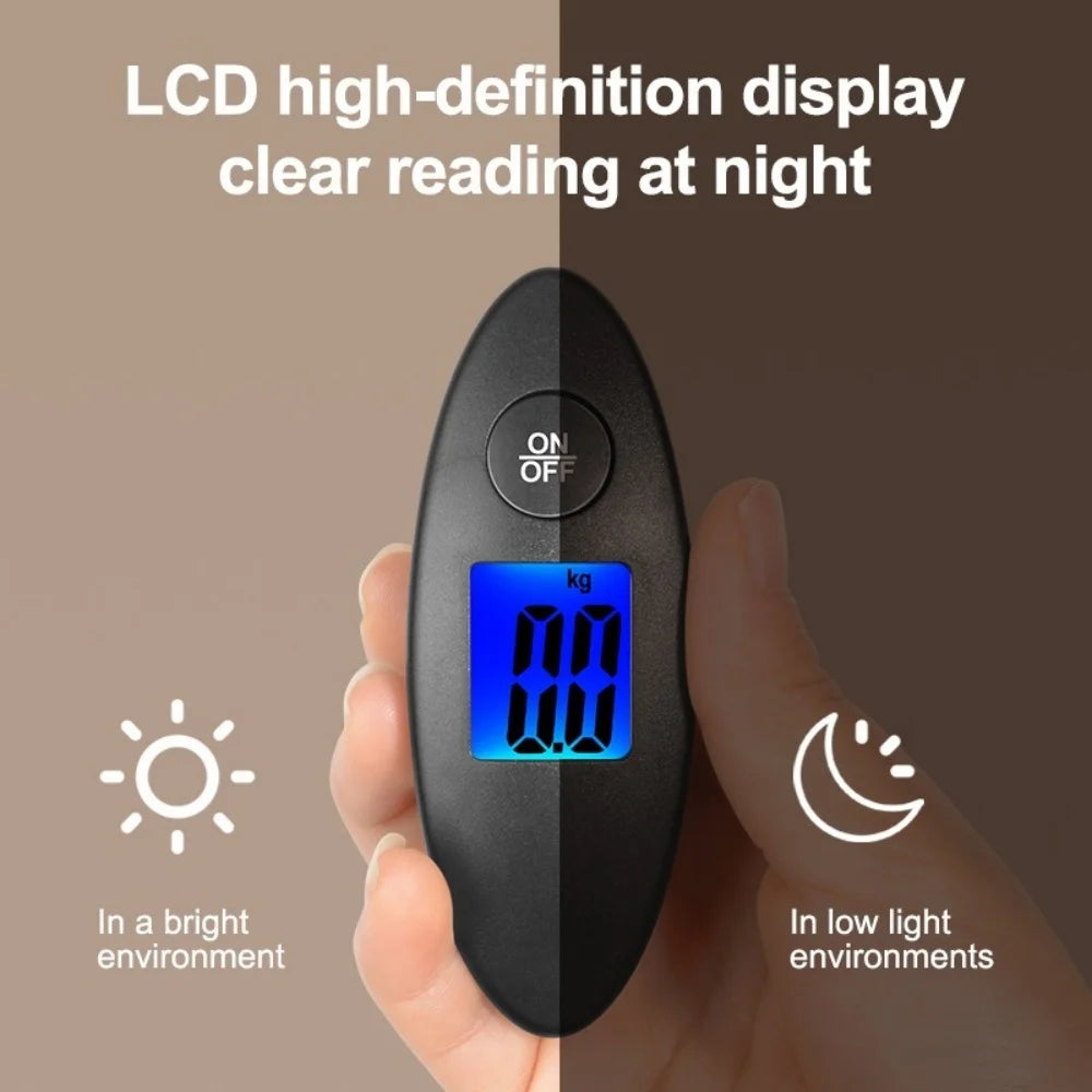 Portable Digital Luggage Scale – T-Shape Handle & LCD Display Digital Luggage Scale Zpaxo