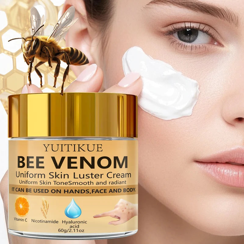 YUITIKUE Bee Venom Cream – Brighten, Hydrate & Fade Dark Spots Brightening Face Cream Zpaxo