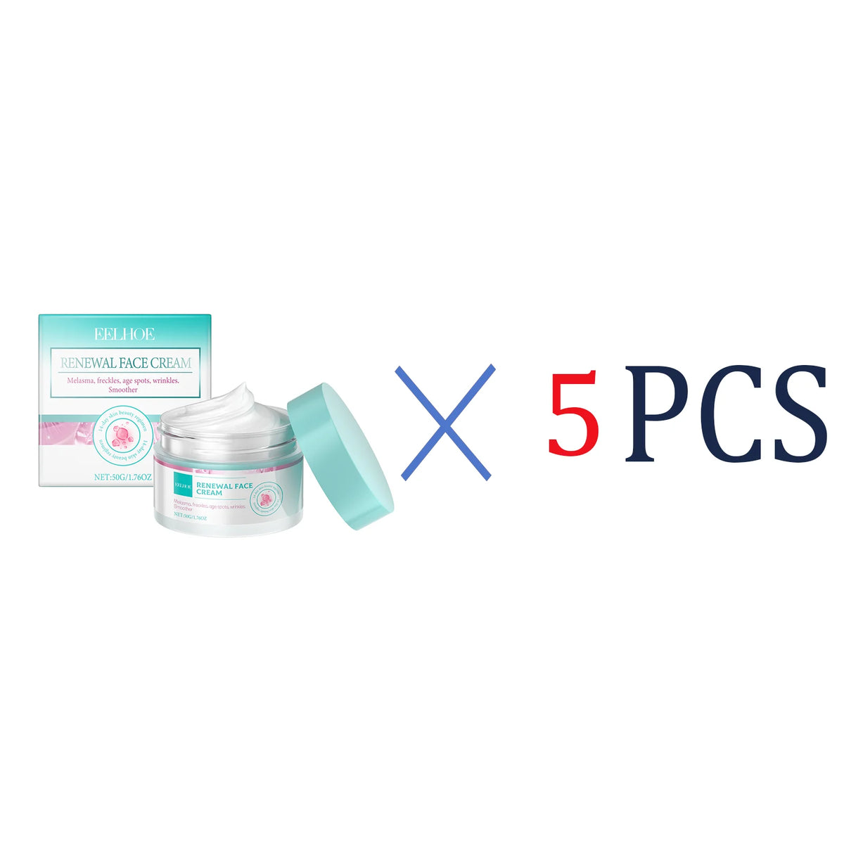 Nourishing Face Cream 50g Moisturizing Cream For Sensitive Skin Anti Aging Firming Cream Daily Hydration For Glowing Smooth Skin Zpaxo 5 Pcs