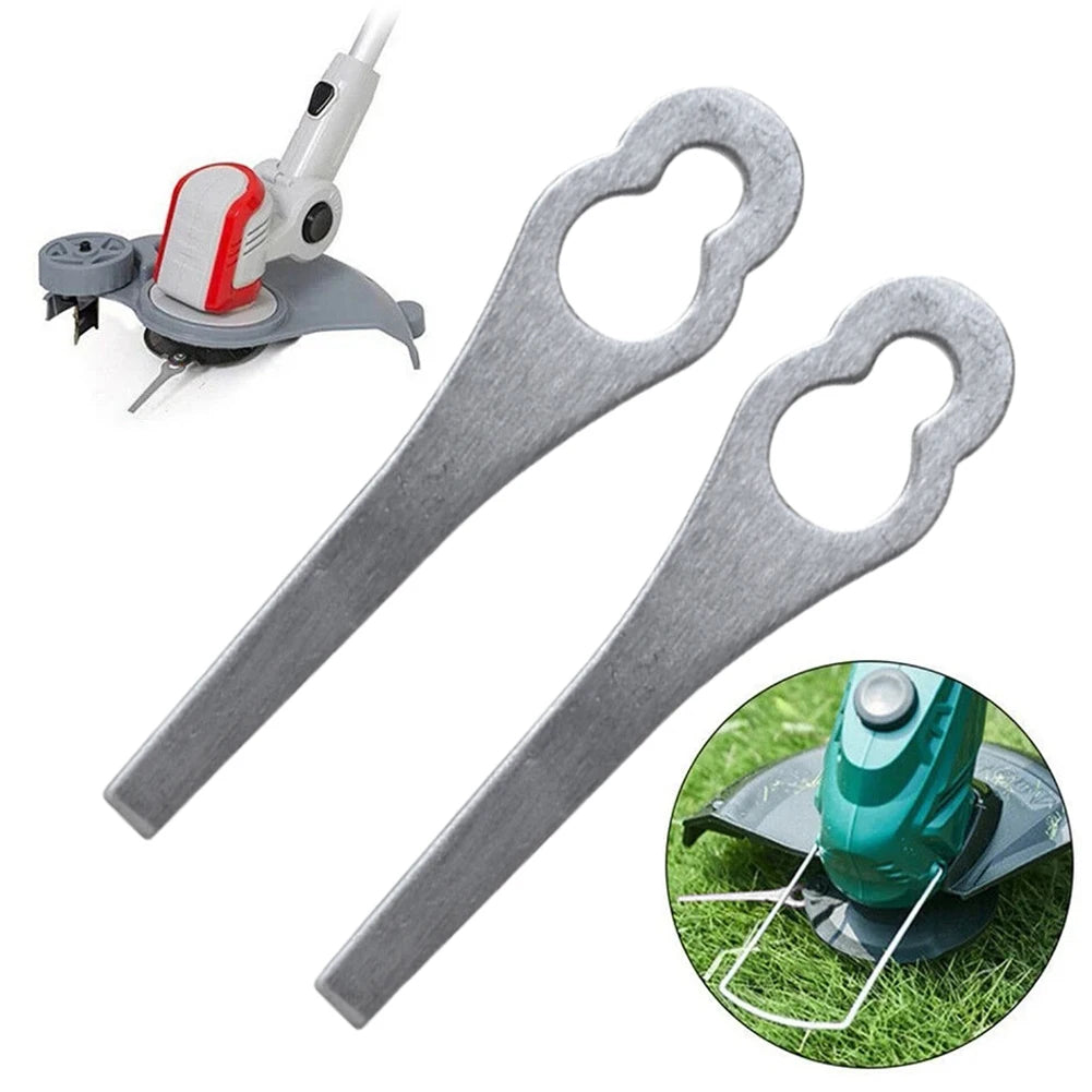 30-2Pcs Strimmer Blades Metal Grass Cutting Replacement Blade Mowing Machine Blades Garden Power Tool Accessories Zpaxo