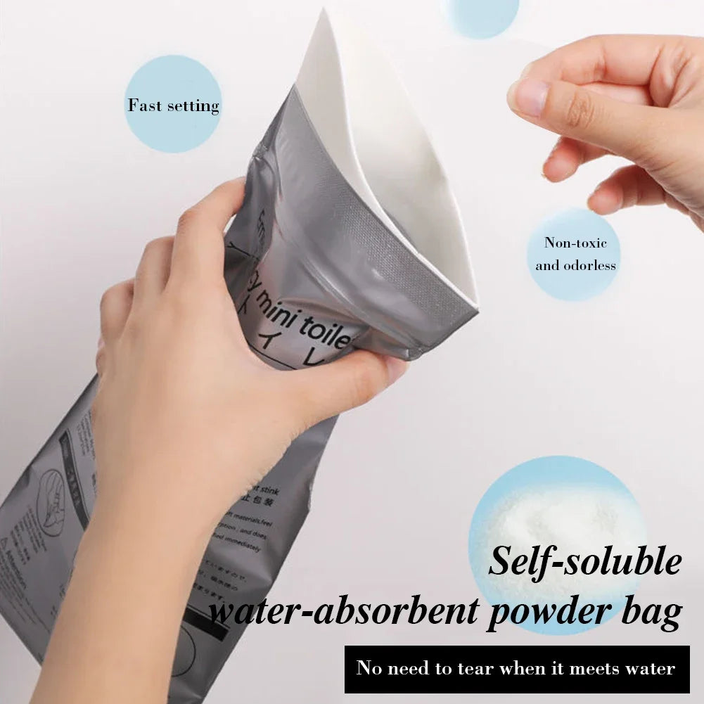 50-1PCS Outdoor Emergency Urine Bags 700ml Portable Urinal Bag for Female Kids Male Vomiting Bag Disposable Travel Toilet Zpaxo