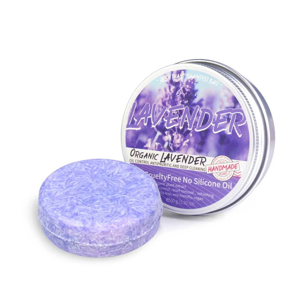 Lavender Shampoo Bar – Oil Control & Silicone-Free | Clean Hair Shampoo Bar Zpaxo Default Title
