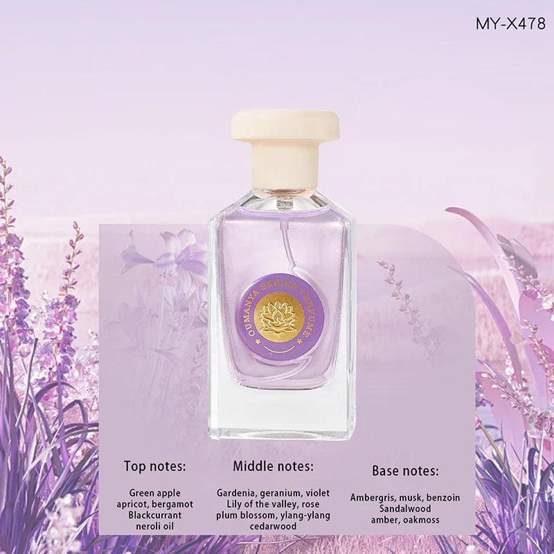 Luxury Eau De Parfum Mystery Illusion Fantasy Scent Premium Concentrated Perfume Oil Exclusive Perfumery Feminine Elegant Gift Zpaxo sandalwood 50ml