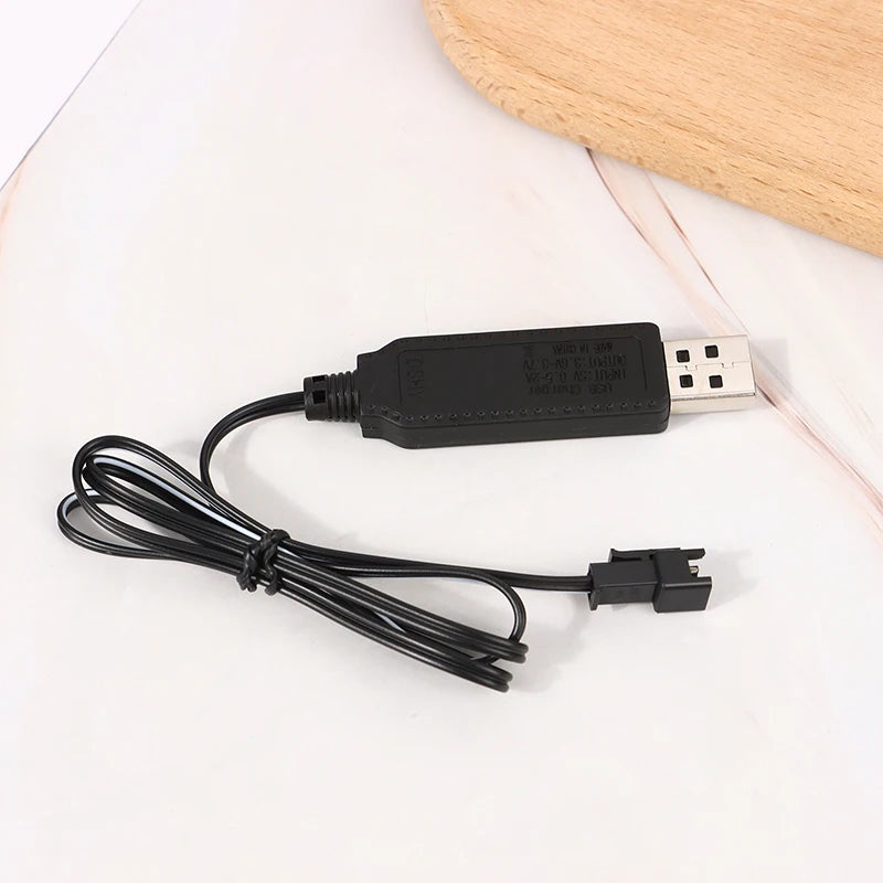 Usb Charger Cable 3 7V Lithium Battery SM-2P Forward RC Car Aircraft