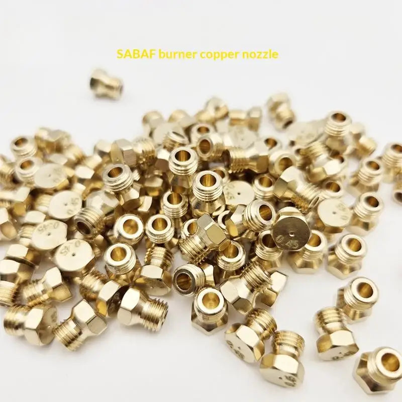 5-Pack LPG Brass Nozzle Jets – Gas Stove Burner Conversion Kit
