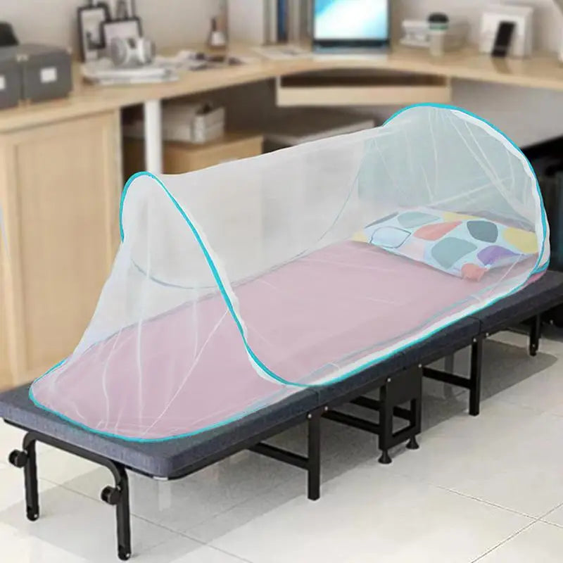 Portable Fly Net Tent Folding Mosquito Nets Ultralight Sleeping Bag Travel Netting Tent Summer Accessories For Camping Traveling Zpaxo