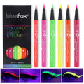Glow Dark Face Paint Shimmer Eyeliner UV Neon Body Sticks Marker Zpaxo 6 pcs-set