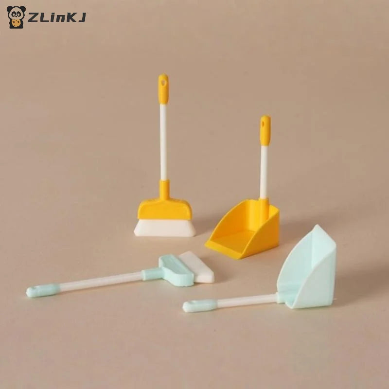 Doll Home Cleaning Tools Decor Toy 1 12 Dollhouse Miniature Brush Zpaxo