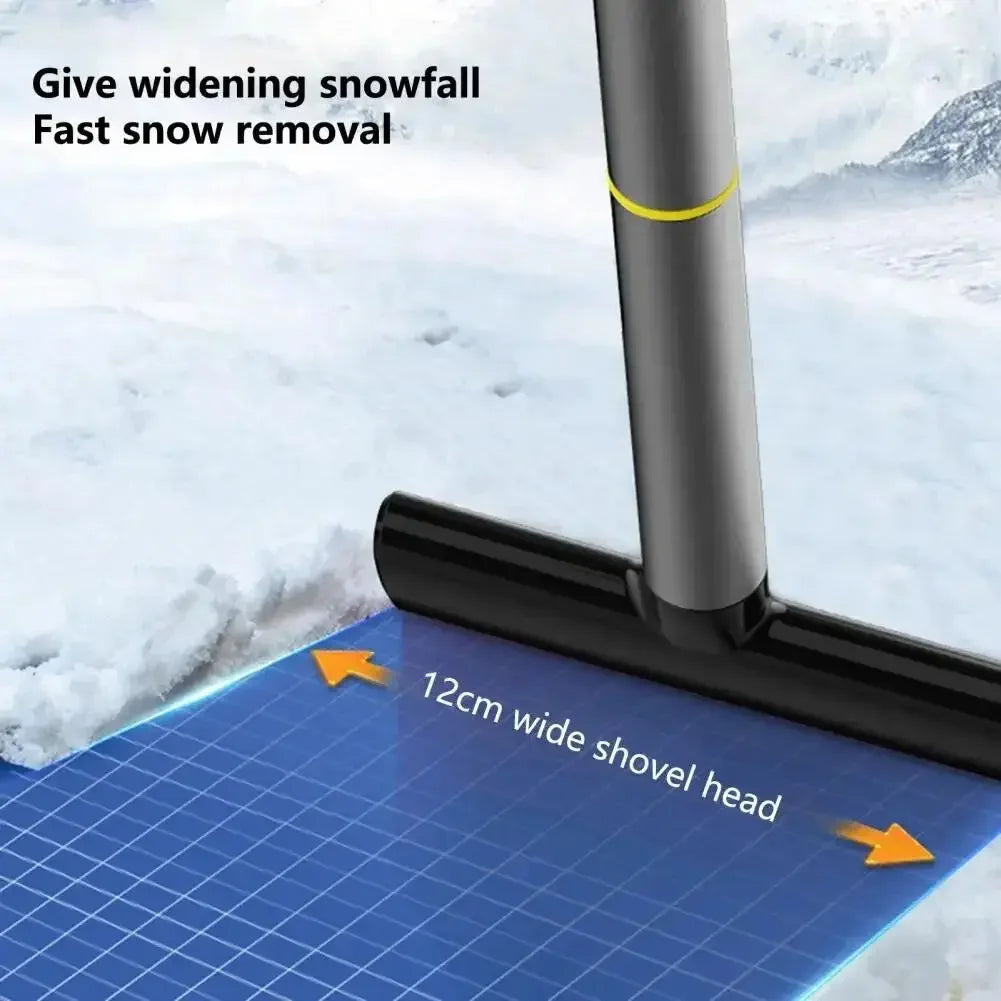 Car Ice Scraper Windshield Snow Removal Shovel Ice Breaker Snow Remover Cleaning Glass Brush TPU Winter Snow Brush Shovel Tool Zpaxo