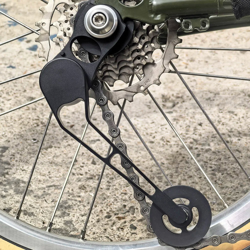 Folding Bike Chain Tensioner 5Speed 6Speed 7Speed Rear Derailleur
