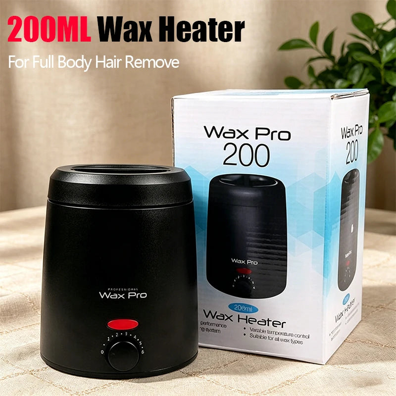 2026 Top Selling！200ML Wax Heater for Hair Removal Wax Beans Waxing Machine Epilator Wax-melt Pot Unisex Hair Removal Zpaxo