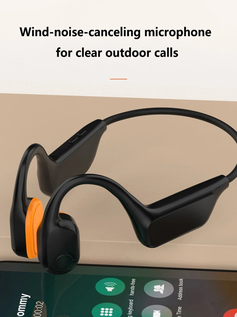Bone Conduction Earphones 32G IPX8 Waterproof Bluetooth Wireless Earphones for Swimming Running Cycling Hanging Earphones 2026 Zpaxo