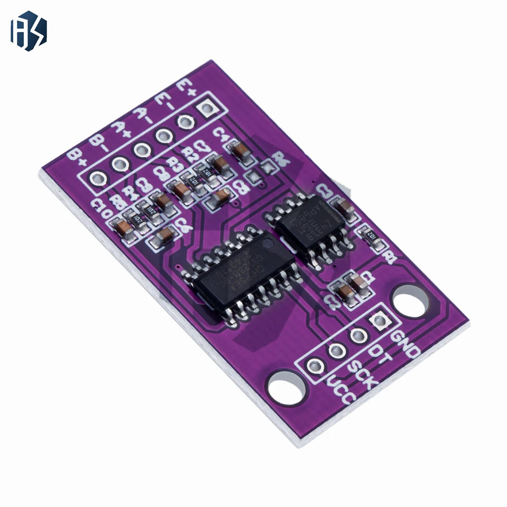 CS1238 24-Bit High-Precision ADC Module - Dual-Channel Load Cell Amplifier with Integrated TL431 Voltage Reference for Weighing Zpaxo
