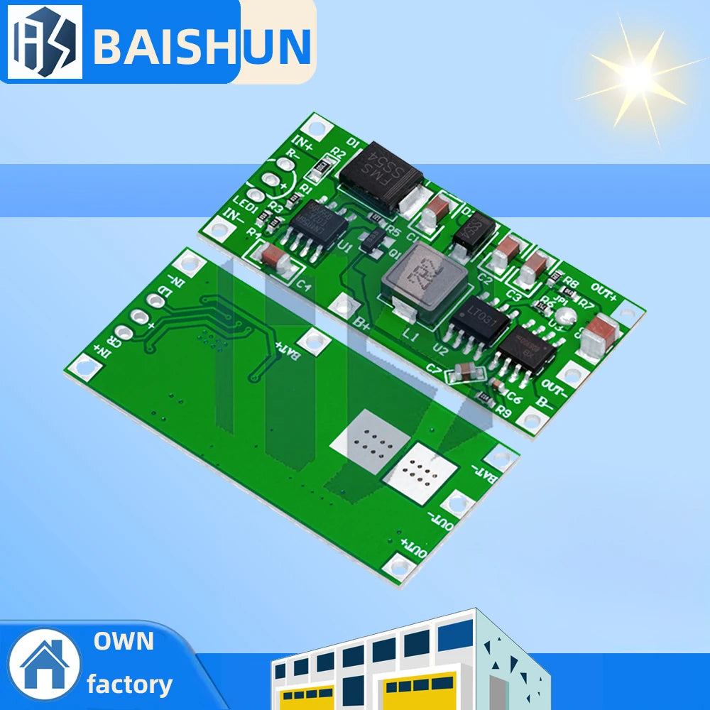Uninterruptible Power Supply Module (5V 2A): 12V Polymer Lithium UPS – Protection & Route Monitoring Functions Included Zpaxo