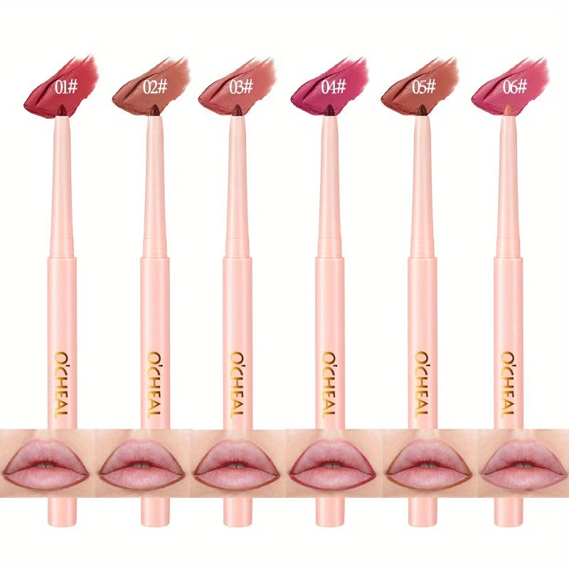 Matte matte lipstick lip liner waterproof and not easy to stick to the cup to outline the lip shape Zpaxo