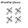 4 8 Pair Magnetic Curtain Hooks Removable Clips Prevent Light