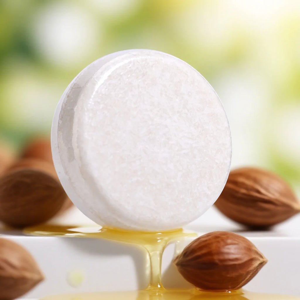 Plant Essential Oil Hair Conditioner Soap Rich in Argan Oil Coconut Oil Jojoba Oil Deep Hair Care Soap Used with Shampoo Soap Zpaxo