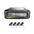 Wireless Car Tire Pressure Monitor Solar USB Powered Digital Display Zpaxo Standard External Sensor