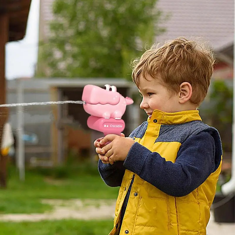 Water Soaker Toy Cartoon Dinosaur Backyard Beach Squirt Interactive Zpaxo