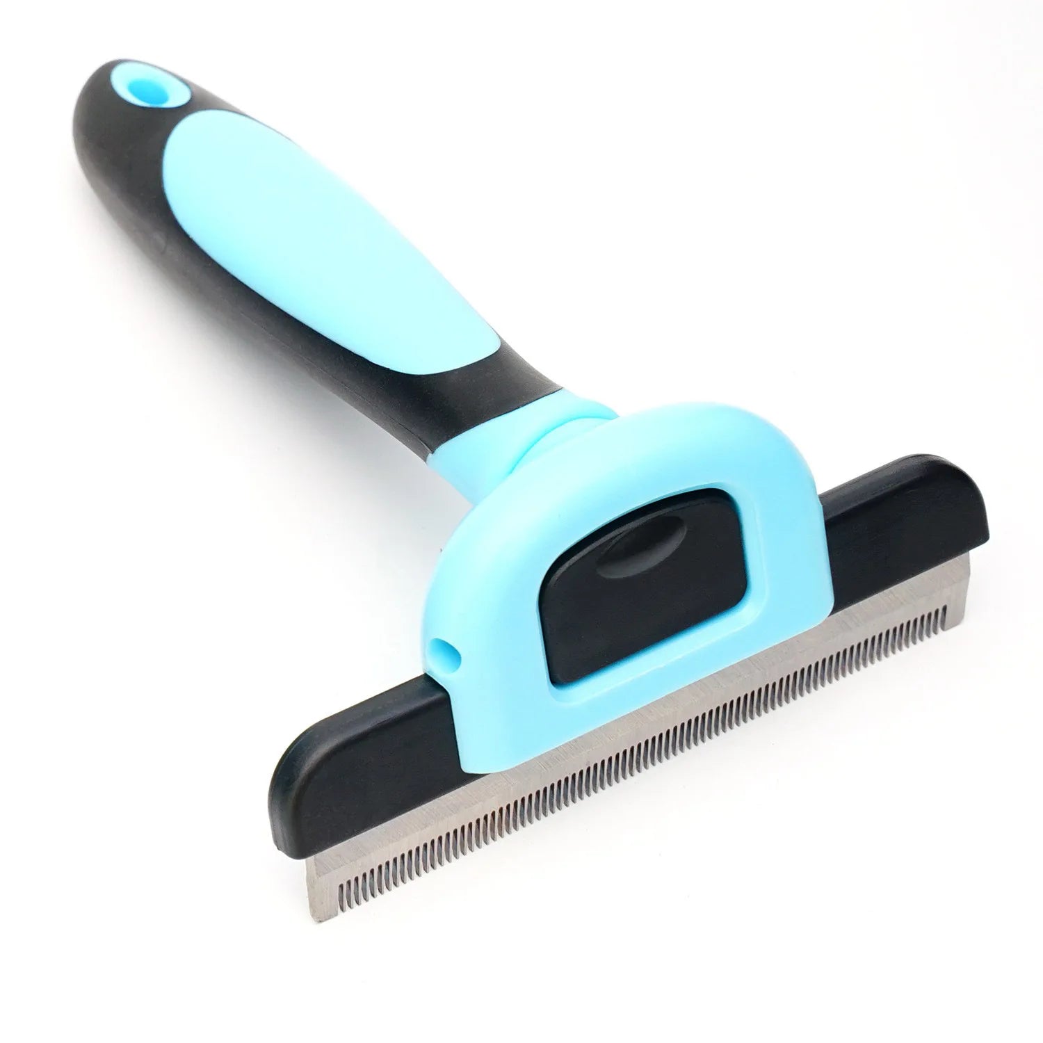 Pet Grooming Brush-double Sided Shedding Dematting Undercoat Rake Zpaxo Blue L