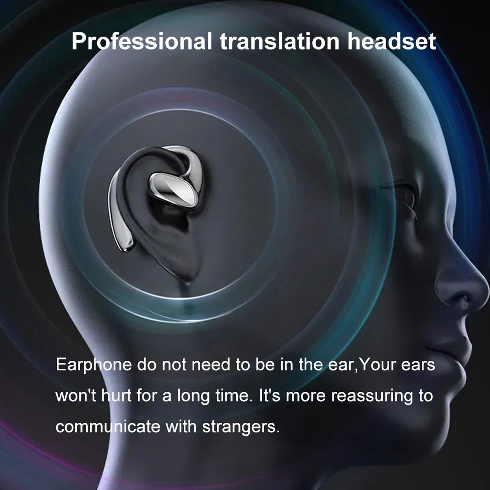 M8 Language Translator Earbuds Smart 144 Languages Accuracy Wireless
