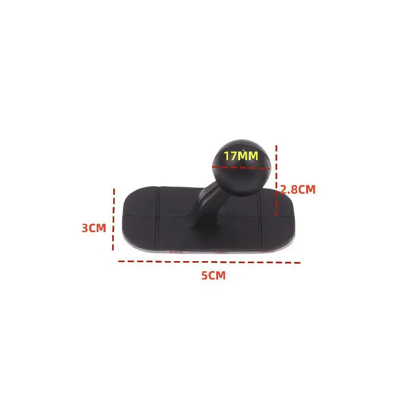Self-Adhesive Car Dashboard Phone Holder Base – 2 to 5 Pack