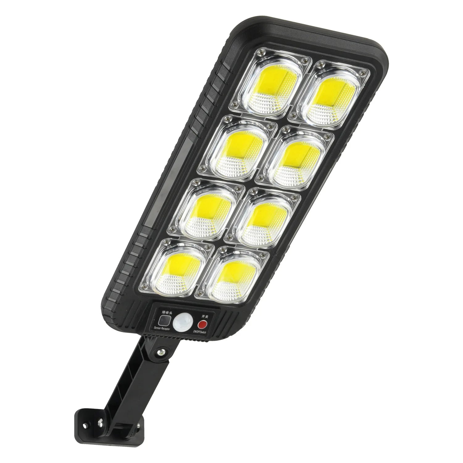 Solar Street Lamp IP65 Waterproof Outdoor Motion Sensor COB LED Zpaxo