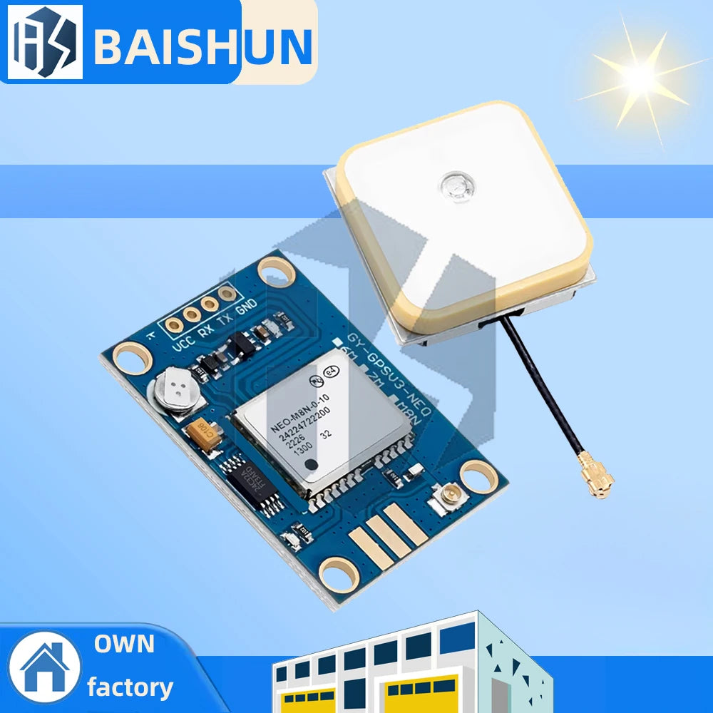 GY-GPSV3 NEO-M8N GPS Module APM MWC Flight Controller PX4 Pixhawk V2 Zpaxo 1pcs