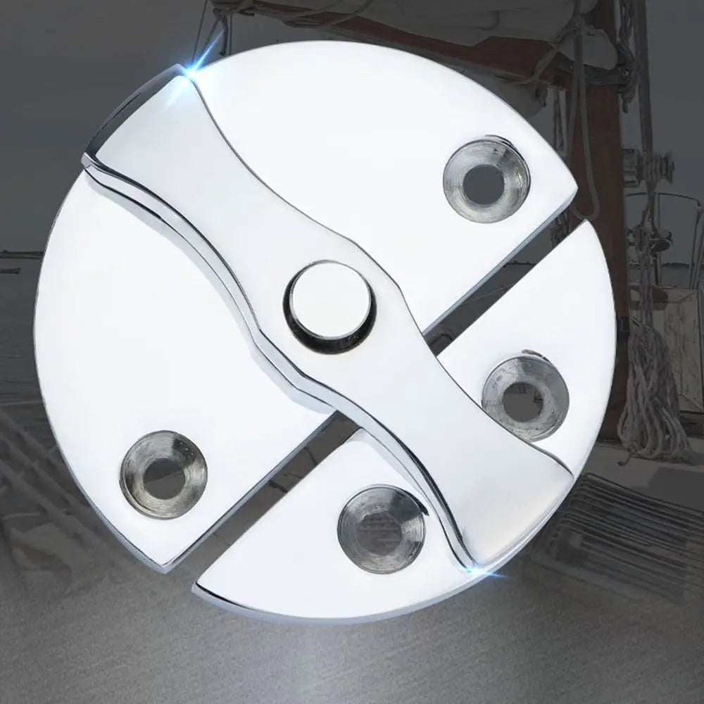 Solid Cast Stainless Steel Hinge Corrosion-resistant Anti-rust Round Casting Hinge Heavy Duty Durable Hatch Cabinet Door Hinge Zpaxo