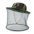 Mosquito Head Net Hat – Camouflage Bug & Sun Protection Mosquito Head Net Hat Zpaxo Green