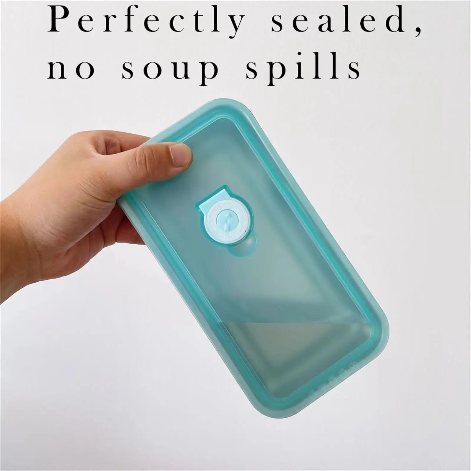 Stainless Steel Dual-Compartment Snack Box with Leak-Proof Lid