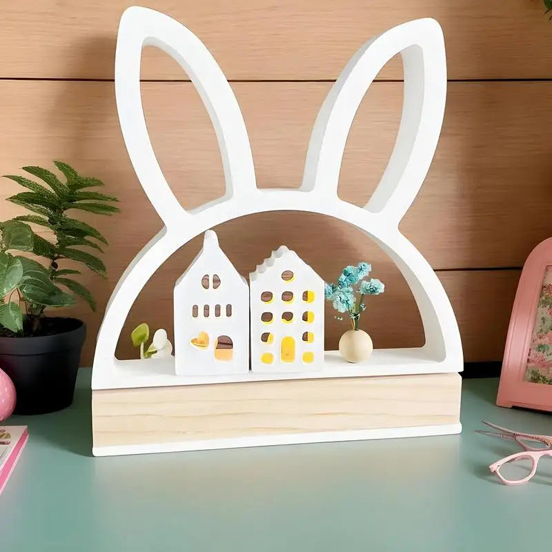 Rabbit Silicone Fondant Mold Bunny Candle Mould Semicircular Soap