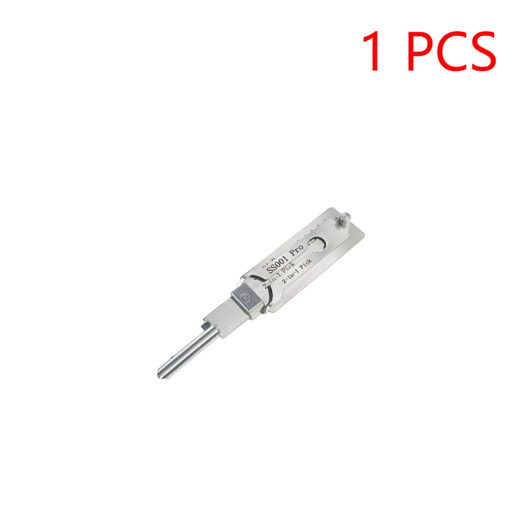 1- Stainless Steel Key Decoder SS001 O-ring Pickup Hook Tool Hand Zpaxo 1PCS
