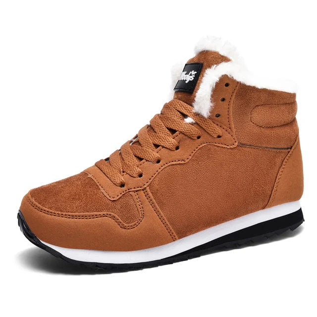 Women Boots Comfortable Winter Shoes Warm Sneakers Snow Waterproof Zpaxo