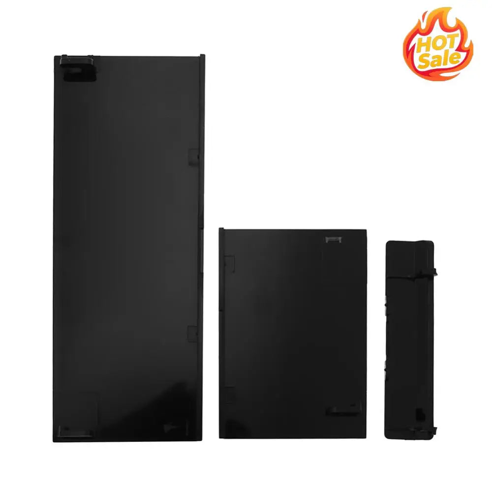3 in 1 Memory Card Door Slot Cover Replacement Memory Card Door Slot Cover Lids Game Console Accessories Fit for Nintendo Wii Zpaxo