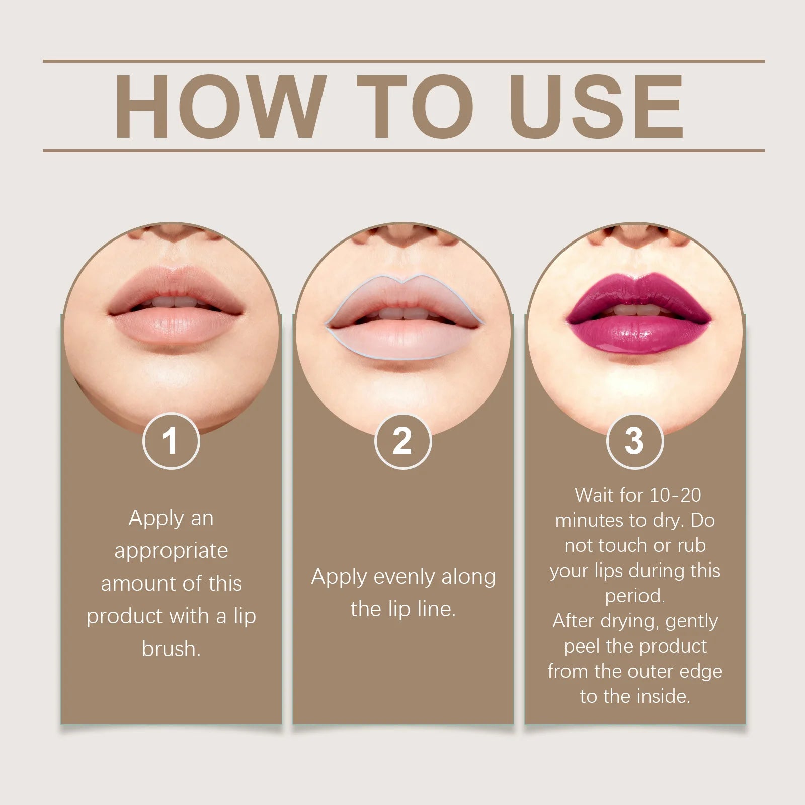 Silky Smooth Matte Peel Off Lip Gloss Moisturizing Plumping Natural Color Long Wear Volumizing Full Pout Lipstick Zpaxo