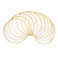 Bamboo Dreamcatcher Rings Round Wooden DIY Craft Tools Dream Catcher
