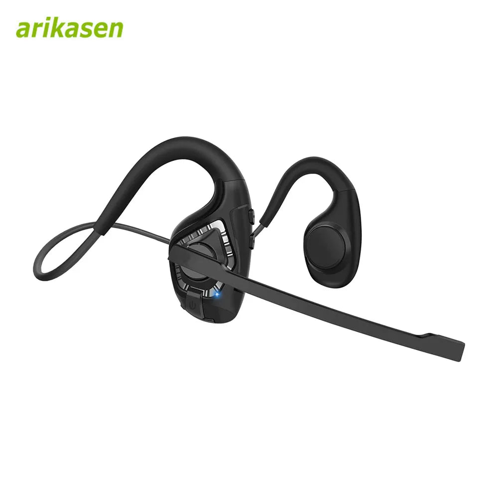 Bluetooth Headsets Microphone Open Ear Headphones Wireless Noise