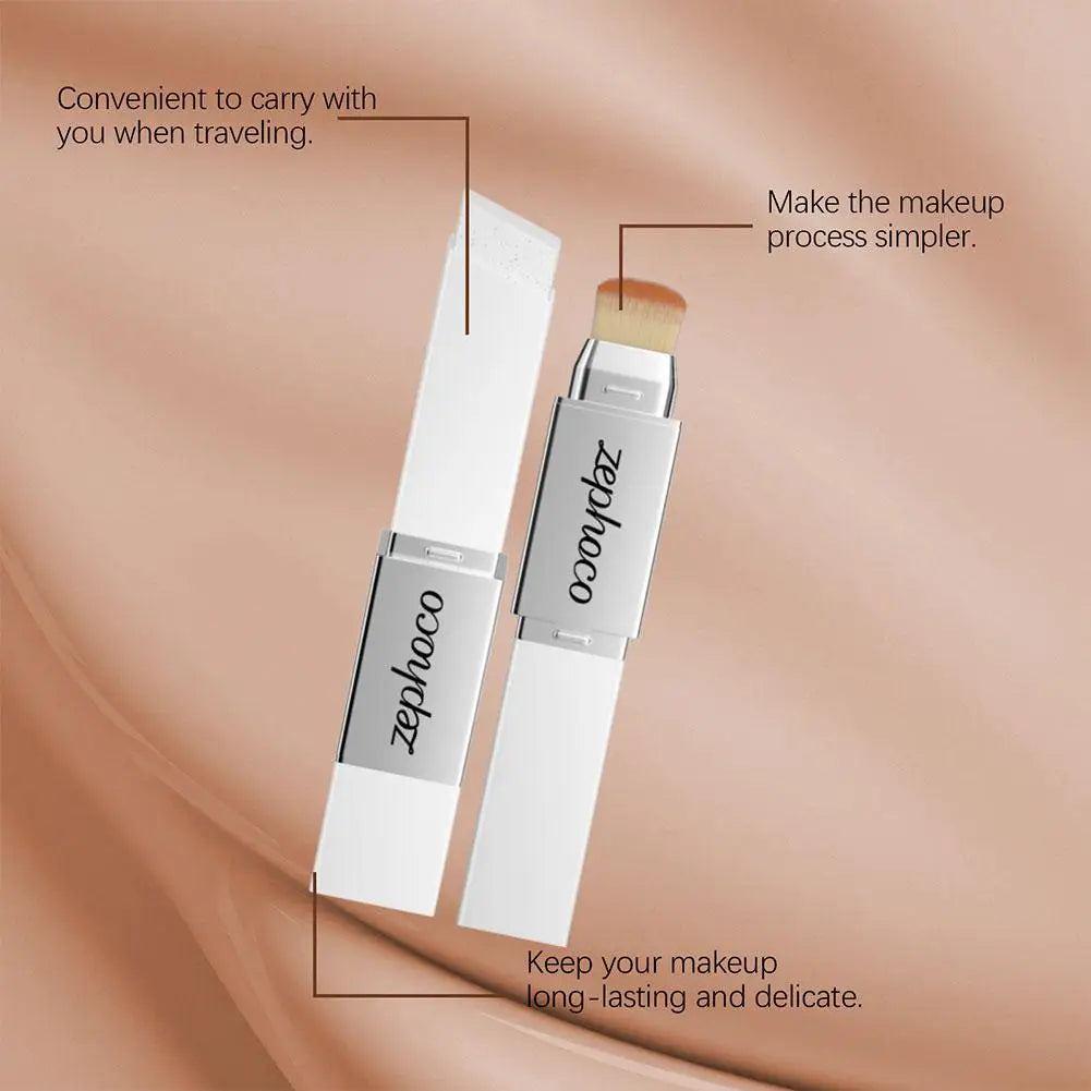 2-in-1 Color-Changing Foundation Stick – Matte & Moisturizing Foundation Stick Zpaxo