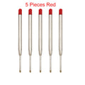 Ballpoint Pen Refills Parker Pens Replaceable Medium Point Blue Black