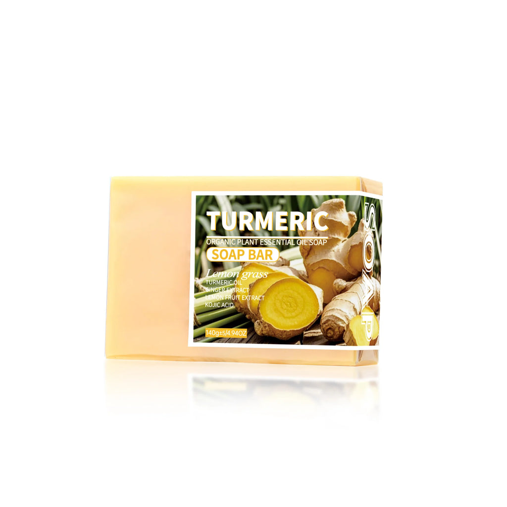 Turmeric & Lemon Essential Oil Handmade Soap 140g – Face & Body Handmade Soap Bar Zpaxo