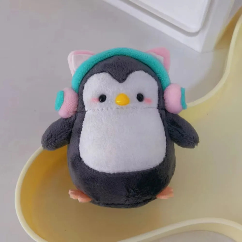 Cute Animal Plush Keychain – Panda & Tiger Stuffed Pendant Plush Keychain Zpaxo style 26