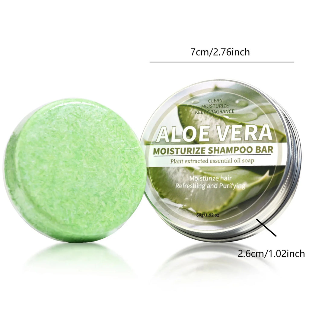 Aloe Vera Moisturizing Shampoo Bar – Deep Cleansing Hair Soap Shampoo Bar Zpaxo