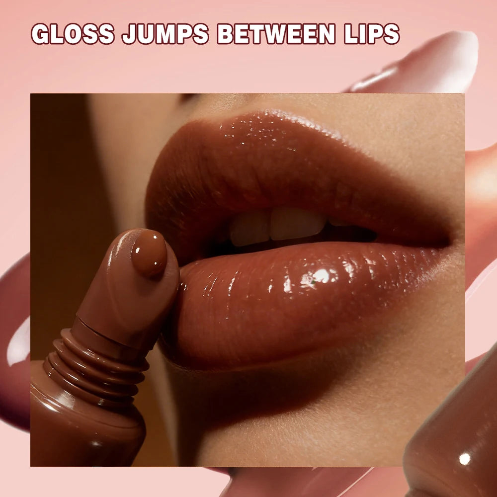 Water Gloss Glass Lip Provides Long-lasting Moisturizing Nourishing