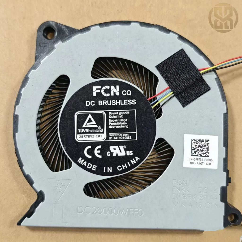 0RFF51 Laptop CPU Cooling Fan Dell Vostro 3510 3520 3525 Inspiron