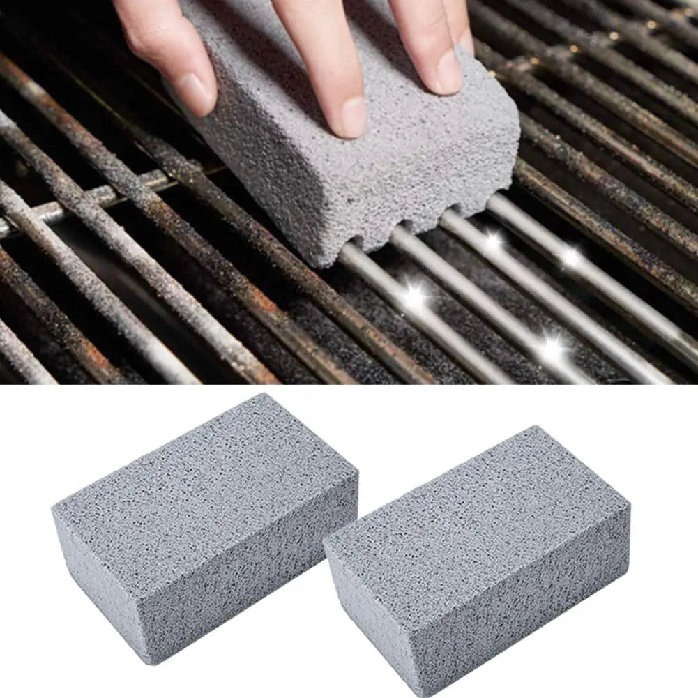 BBQ Grill Cleaning Pumice Brick – Barbecue Rack Scrubber