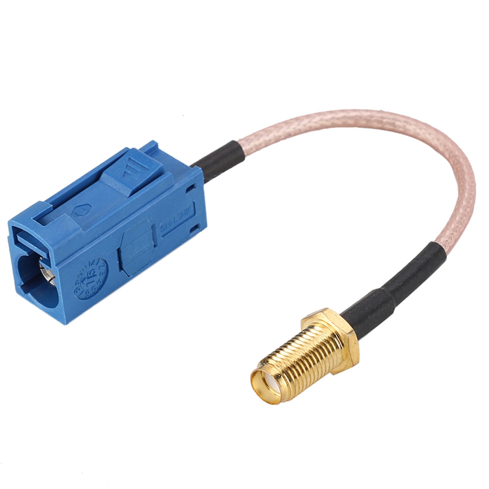 Car GPS Antenna Adapter Cable Fakra SMA Fine Copper Connector