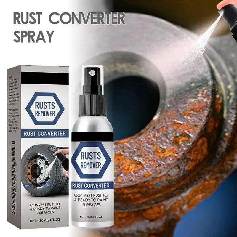 Rust Stain Remover Powerful Removal Spray Quick-dry Metal Tarnish