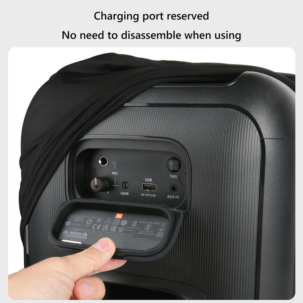 Speaker Case Dust Stretchable Cover Protective Elastic Band Partybox