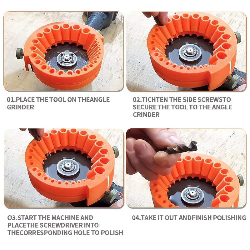 All-in-one Drill Bit Sharpener Precision Multifunctional Grinder Tool